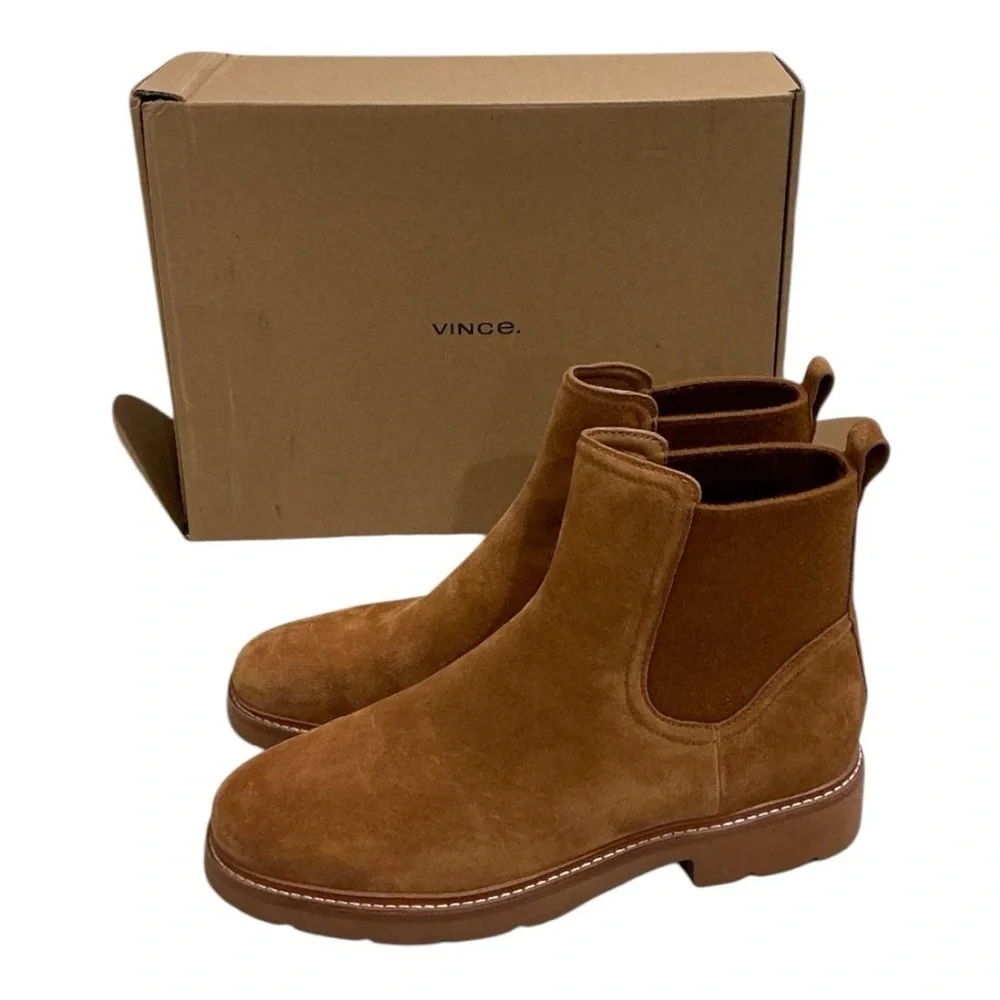 Vince|Rue Suede Lug Boot